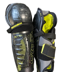 Used CCM XF80 Senior Shin Guards Black 13" 11472-S000142896