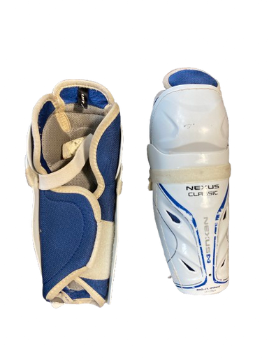 Used NEXUS Senior Shin Guards White 11" 11472-S000142897