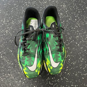 Used Nike Soccer Indoor Shoes Green Junior 05 11849-S000030521