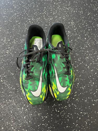 Used Nike Soccer Indoor Shoes Green Junior 05 11849-S000030521
