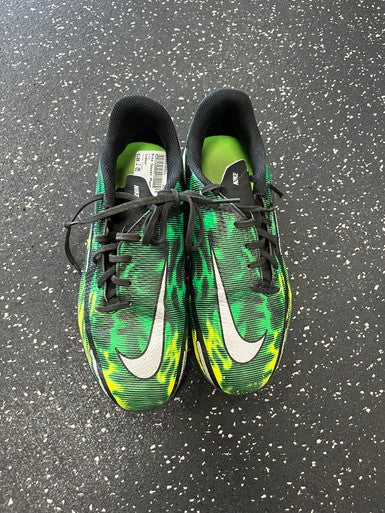 Used Nike Soccer Indoor Shoes Green Junior 05 11849-S000030521