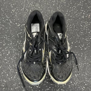 Used Mizuno VB Shoes Adult Black Senior 7.5 11849-S000030743