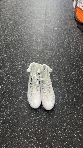 Used Under Armour LAX Cleats Mens White Senior 9.5 11849-S000028350