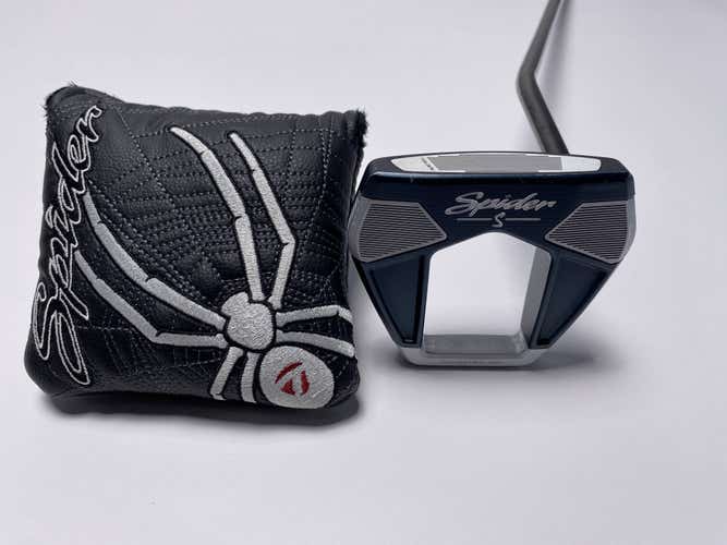 TaylorMade Spider S Navy Putter 35" Superstroke Pistol 1.0 Mens RH HC