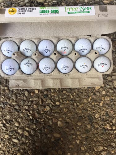 Callaway Supersoft Balls 12 Pack (1 Dozen) (New)