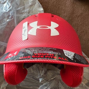 One Size Fits All Under Armour Batting Helmet (New) youth