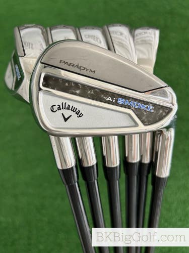 Callaway Paradym Ai Smoke Iron Set 6-A / Tensei 50 Regular Graphite