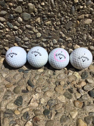 Callaway HEX Soft Balls 4 Pack (Used)