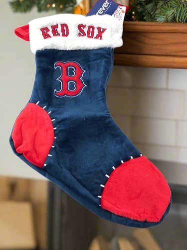 Boston Red Sox 2017 MLB Plush NOS Christmas Stocking (New)