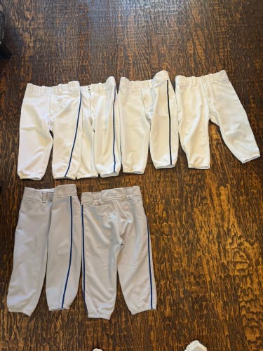 Unisex XL Youth Mizuno Game Pants (Used)