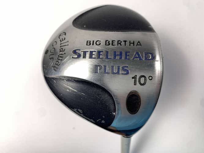 Callaway Steelhead Plus Driver 10* Steelhead III Uniflex Steel Mens RH