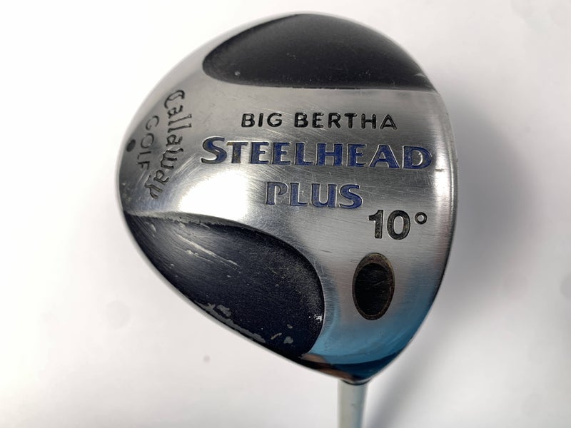 Callaway Steelhead Plus Driver 10* Steelhead III Uniflex Steel Mens RH