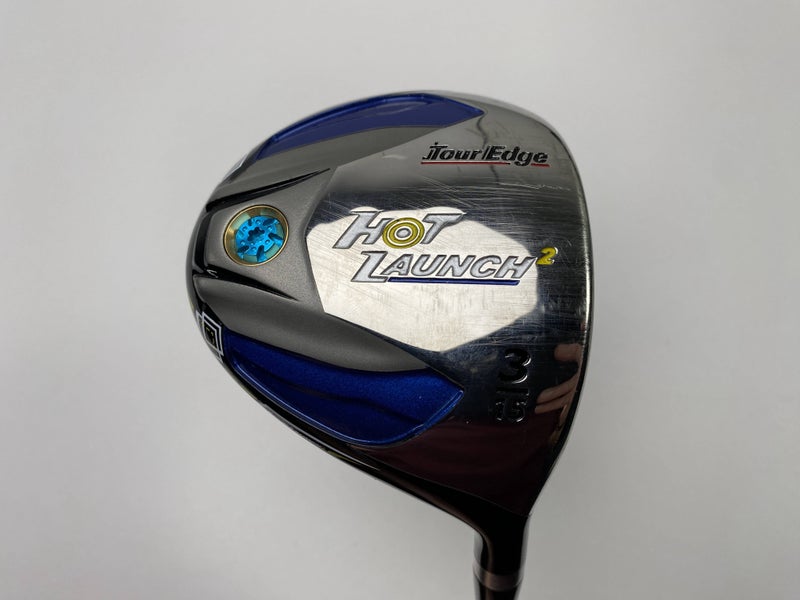 Tour Edge Hot Launch 2 3 Fairway Wood 15* UST Mamiya 60g Stiff Graphite Mens RH
