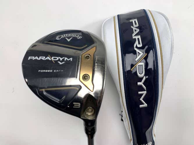 Callaway Paradym X 3 Fairway Wood 15* Aldila Ascent 50g Senior RH HC