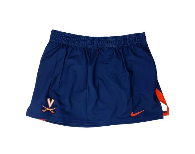 Nike Virginia Cavaliers HyperElite Lacrosse Kilt Women's M Skort NavyBlue DC7676