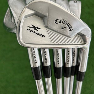 Callaway X Forged Star Iron Set 5-P / NS Pro Modus Tour 105 Stiff