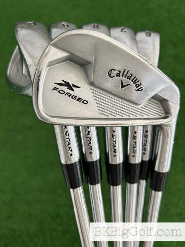 Callaway X Forged Star Iron Set 5-P / NS Pro Modus Tour 105 Stiff