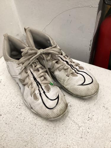 Used Nike ALPHA BB/SB Cleats White Junior 05 11443-S000197125