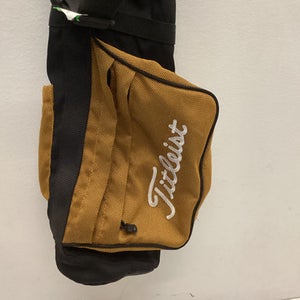 Used Titleist SUNDAY BAG Mens Cart Bag Orange 11443-S000197099