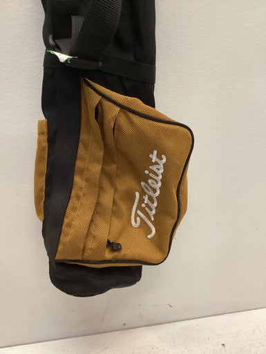 Used Titleist SUNDAY BAG Mens Cart Bag Orange 11443-S000197099
