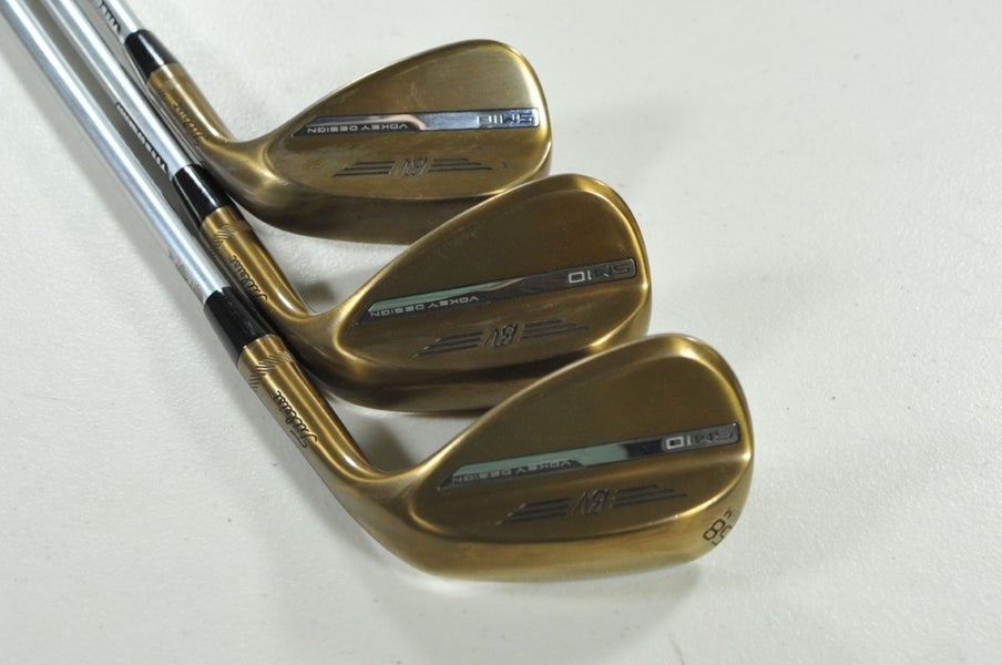Titleist Vokey SM10 Oil Can 50*,54*,58* Wedge Set RH Project X BV Steel # 201165