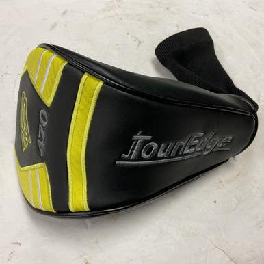 Used Tour Edge BAZOOKA 470 Driver Headcover Black And Optic Yellow 11855-S000189616
