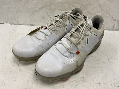 Used Under Armour Speith 4 GTX 3022575-100 Mens Golf Shoes White Senior 9 11855-S000189588