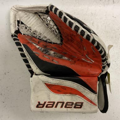 Used Bauer R2000 Junior Goalie Blocker Black/Orange/White 11855-S000189684