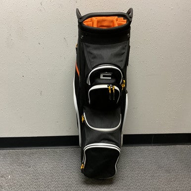 Used Cobra Mens Cart Bag Black And Orange 11855-S000189639