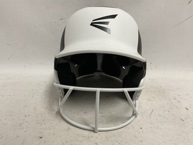 Used Easton GHOST Batting Helmet w/Mask Black And White M/L 11855-S000189637