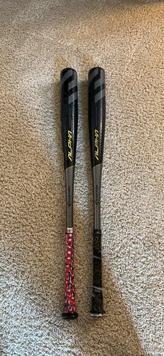 2x Easton BBCOR Certified Bat (-3) 30 oz 33" (Used)