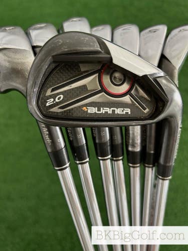 Taylormade Burner 2.0 Black Iron Set 4-A / True Temper 85 Regular