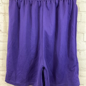 Alleson Athletic 80185 Youth's 100% Polyester Athletic Shorts Purple US XL
