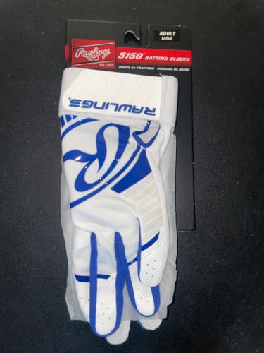 Large Rawlings 5150 Batting Gloves (New)