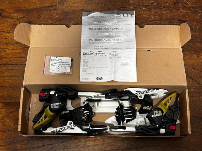 Fritschi Diamir Freeride Pro Touring / Backcountry Ski Bindings Small / Medium