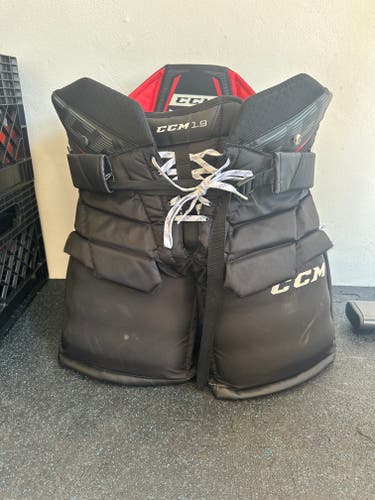 Senior Large 2022 CCM Axis 1.9 Hockey Goalie Pants (Used)