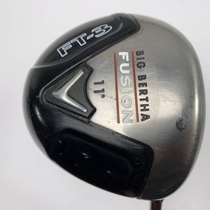 Callaway Fusion FT-3 Driver 11* Aldila NVS 55g Ladies RH Undersize Grip