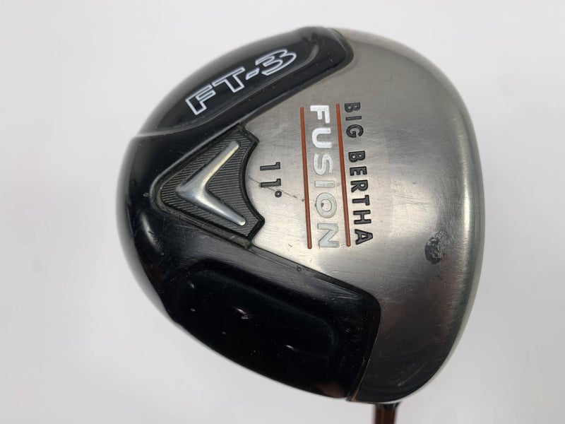 Callaway Fusion FT-3 Driver 11* Aldila NVS 55g Ladies RH Undersize Grip