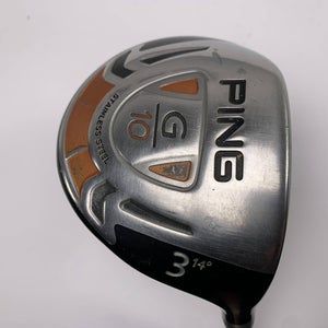 Ping G10 3 Fairway Wood 14* Grafalloy Pro Launch Red Stiff Graphite Mens RH