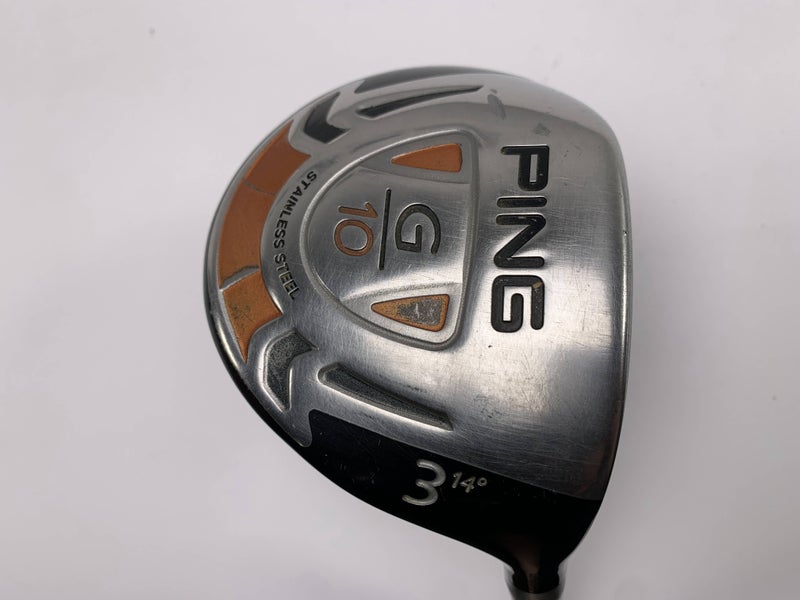 Ping G10 3 Fairway Wood 14* Grafalloy Pro Launch Red Stiff Graphite Mens RH