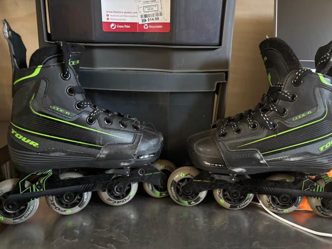 Tour Code 9 Inline Skates Regular Width (Used)