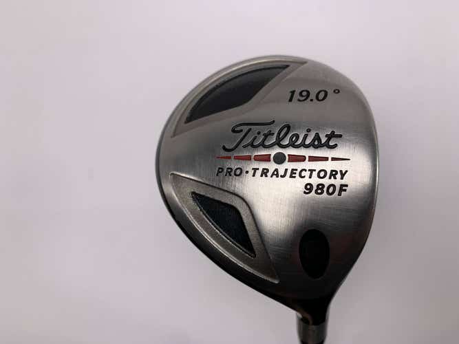 Titleist 980 F Fairway Wood 19* 4375 Stiff Graphite Mens RH
