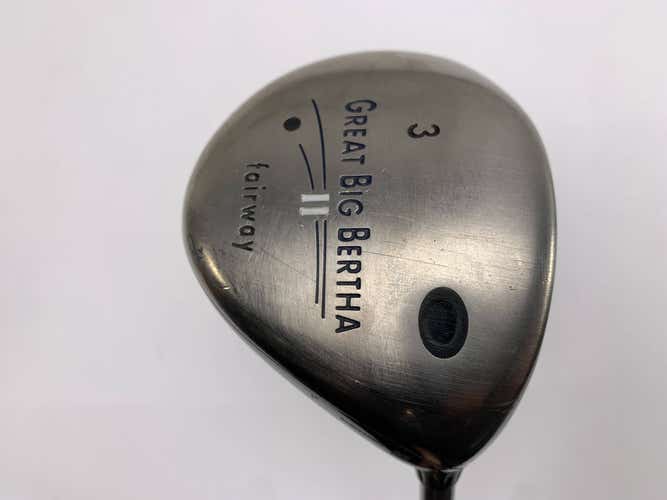 Callaway Great Big Bertha II 3 Fairway Wood 15* GBB System 60 Regular Mens RH