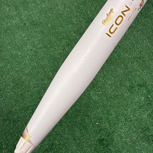 2024 Rawlings Icon Composite Bat USSSA Certified (-10) Composite 20 oz 30" (Used)