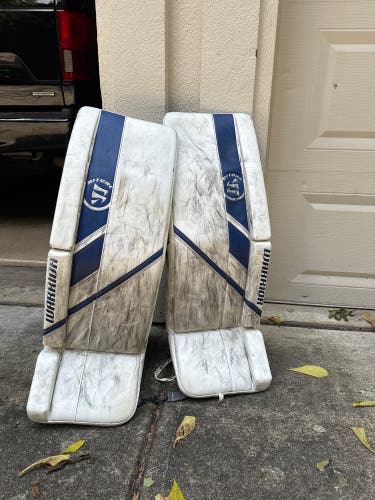 34" Warrior Ritual G5+ Goalie Leg Pads (Used)
