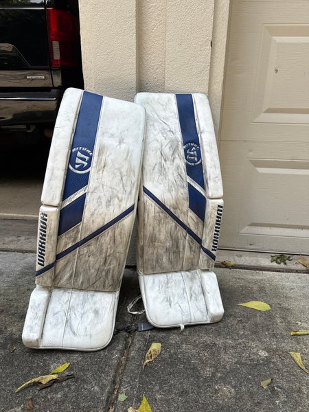 34" Warrior Ritual G5+ Goalie Leg Pads (Used)