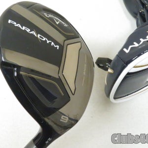 Callaway Paradym Fairway 24° 9 Wood Aldila Ascent Blue 50 A-Flex +HC SENIOR MINT