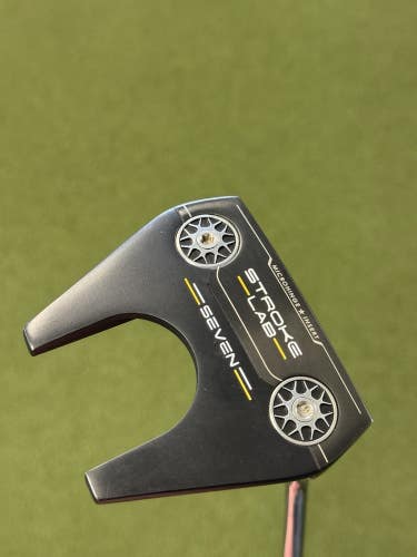 Odyssey Stroke Lab Black Seven 35" Putter Excellent With Headcover