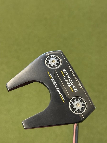 Odyssey Stroke Lab Black Seven 35" Putter Excellent With Headcover