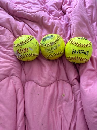 Rawlings Softball 3 Pack (Used)